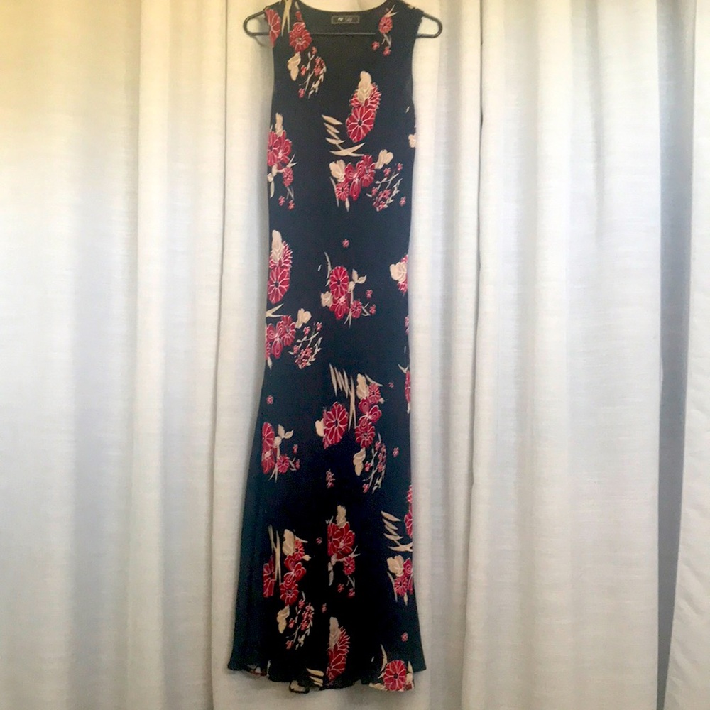 Long floral dress